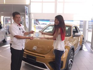 The Bettle Duneをバックに